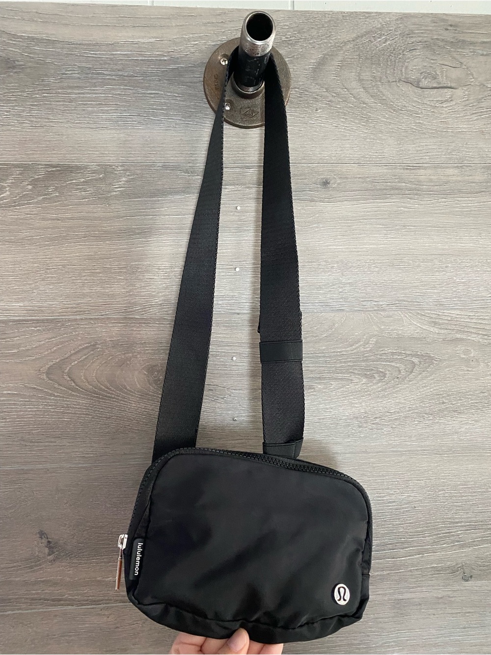 Lululemon Belt Bag Black Silver